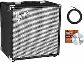 アンプ fender rumble 25 Fender Rumble 25W 1x8 Bass Combo Amp & 20' Instrument Cable